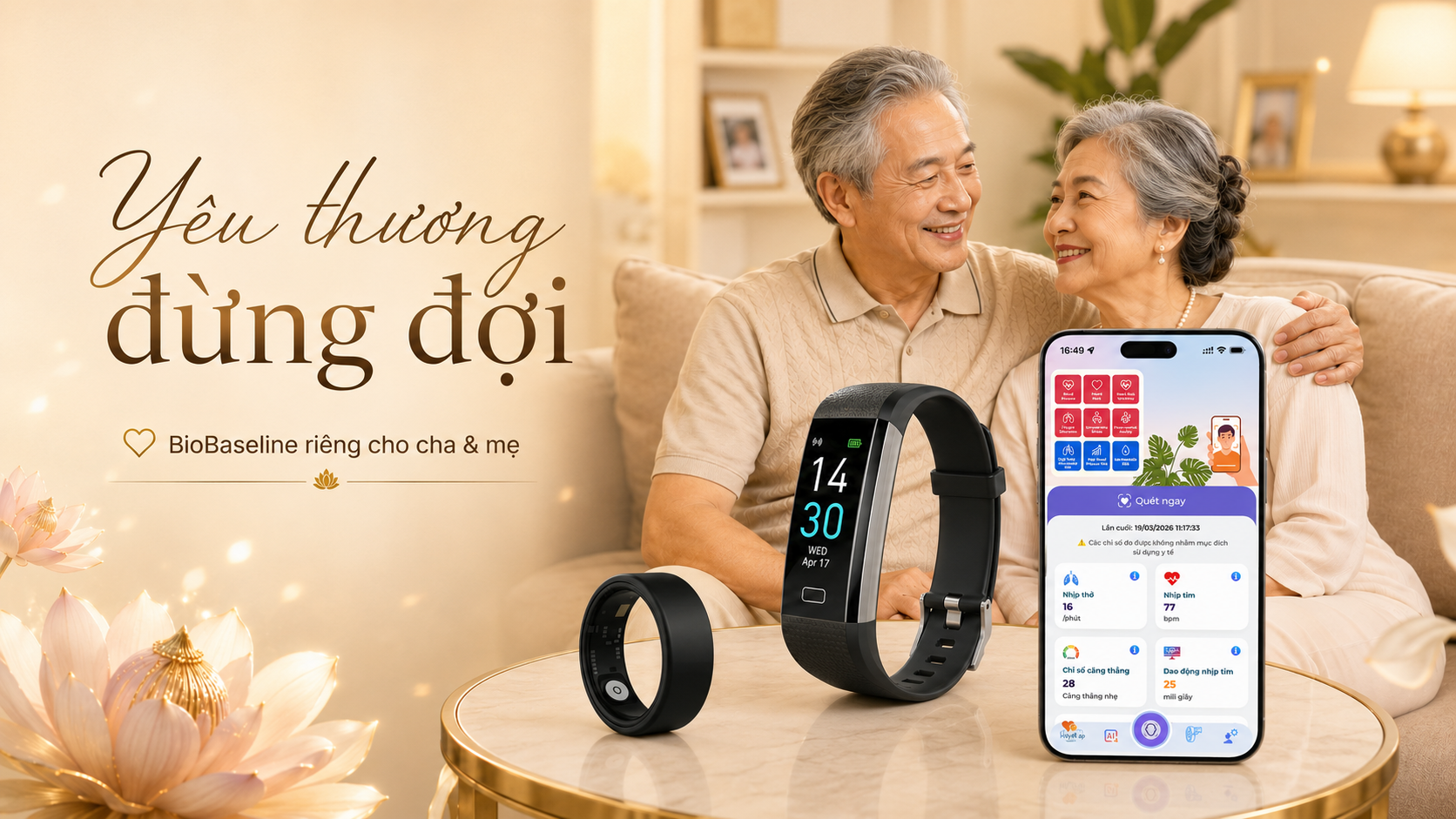 Công nghệ giúp gần nhau hơn - gia đình sử dụng JBA AI